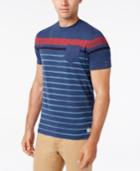 Tommy Hilfiger Men's Wagon Stripe Pocket T-shirt