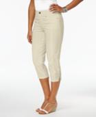 Style & Co Slim-leg Capri Pants, Created For Macy's