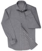 Calvin Klein X Men's Extra-slim Fit Reversible Dress Shirt