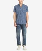Polo Ralph Lauren Men's Floral-print Cotton Oxford Shirt