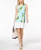 Tommy Hilfiger Floral-print Shift Dress, Created For Macy's