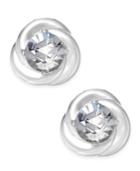 Danori Silver-tone Crystal Stud Earrings, Only At Macy's