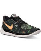 Nike Men's Free 5.0 Solstice Running Sneakers From Finish Line
