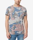 Buffalo David Bitton Men's Tiway Camouflage Graphic-print T-shirt