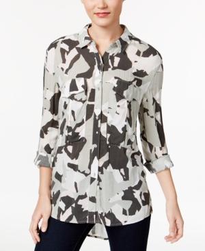 Calvin Klein Jeans Camouflage-print Shirt