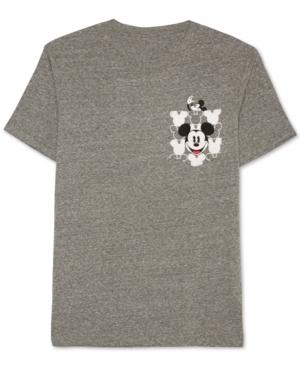 Jem Men's Mickey Mouse Graphic-print Pocket T-shirt