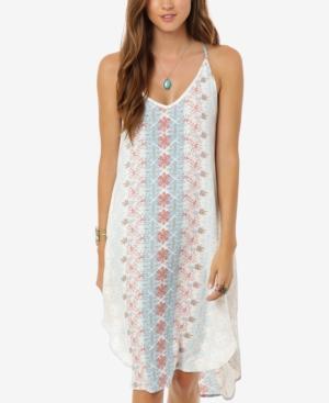 O'neill Juniors' Glenda Printed Halter Shift Dress