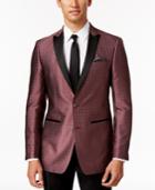 Tallia Men's Red/silver Medallion Sport Coat