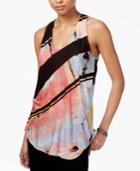 Rachel Rachel Roy Printed Tie-back Top, Only At Macy's
