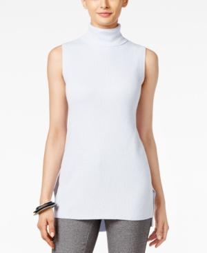 Alfani Petite High-low Turtleneck Top, Only At Macy's