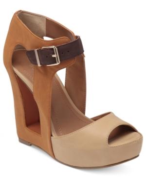 Bcbgeneration Shoes, Nadya Platform Wedge Sandals Women's Shoes
