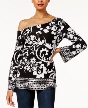 Anna Sui Loves Inc International Concepts One-shoulder Top, Created For Macy's