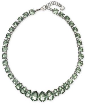 Charter Club Crystal Collar Necklace, 16 + 2 Extender, Created For Macy's