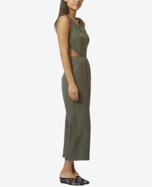 Avec Les Filles Tie-back Cropped Jumpsuit