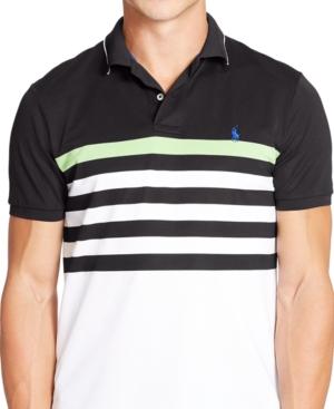 Polo Ralph Lauren Colorblocked Performance Mesh Polo Shirt