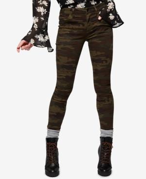 Sanctuary Admiral Camo-print Skinny Jeans