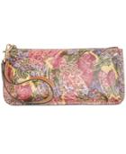 Patricia Nash Metallic Paisley St. Croce Wristlet