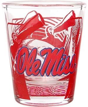 Hunter Manufacturing Mississippi Rebels 3d Wrap Shot Glass
