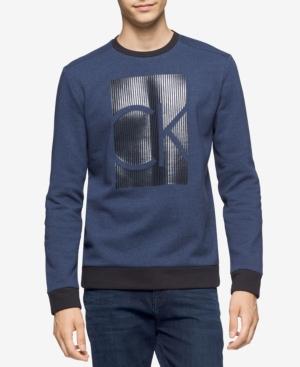 Calvin Klein Men's Colorblocked Logo-graphic Sweatshirt