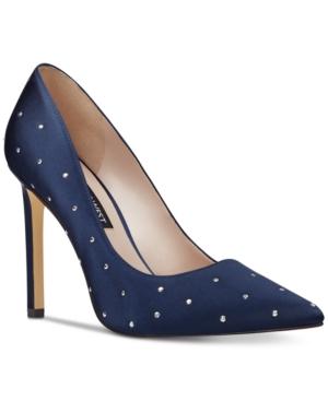 Nine West Tigershark Studded Pumps Women's Shoes