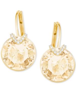 Swarovski Crystal & Pave Drop Earrings