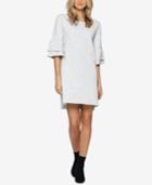 Sanctuary Cotton Tiered-sleeve Sweatshirt Dress