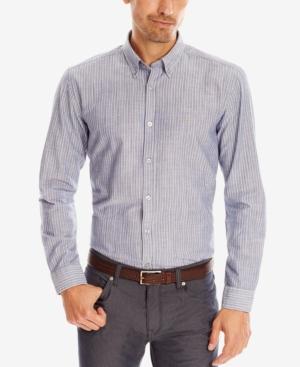 Boss Men's Striped Slim-fit Button Down Shirt