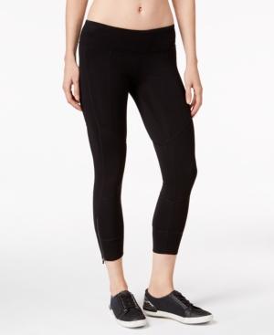 Calvin Klein Performance Zip-hem Capri Leggings