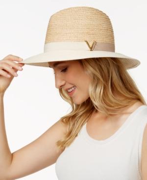 Vince Camuto Colorblock V Panama Hat