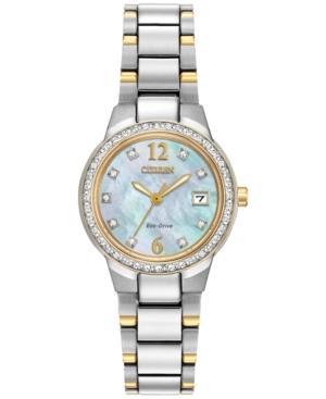 Citizen Women's Eco-drive Silhouette Two-tone Stainless Steel Bracelet Watch 26mm Ew1994-57d - A Macy's Exclusive
