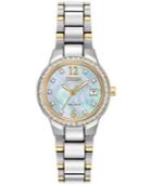 Citizen Women's Eco-drive Silhouette Two-tone Stainless Steel Bracelet Watch 26mm Ew1994-57d - A Macy's Exclusive