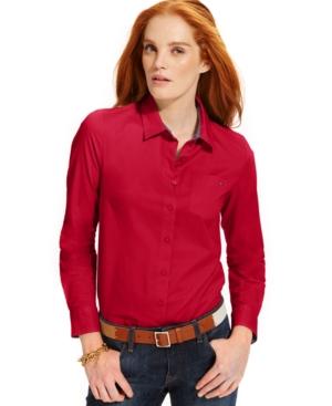 Tommy Hilfiger Solid Button-down Shirt
