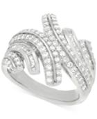 Wrapped In Love Diamond Statement Ring (1 Ct. T.w.) In Sterling Silver