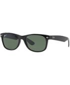 Ray-ban Polarized New Wayfarer Sunglasses, Rb2132 55