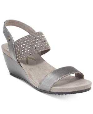 Anne Klein Castie Wedge Sandals