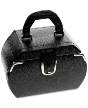 Rhona Sutton Black Miniature Rounded Jewelry Case