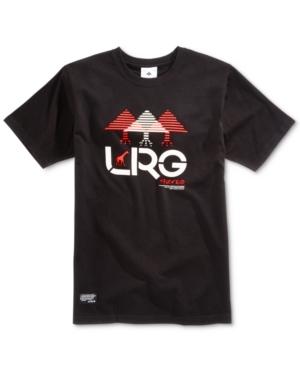 Lrg Men's Illusion Graphic-print Cotton T-shirt