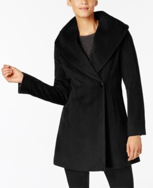 Trina Turk Asymmetrical Walker Coat