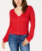 Guess Drop-shoulder Cardigan Sweater