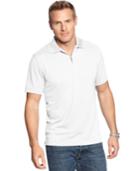 Alfani Big And Tall Ottoman Quarter-zip Polo