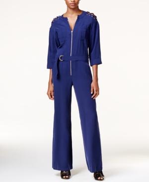 Guess Mathilde Lace-up Utility Jumpsuit