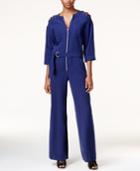 Guess Mathilde Lace-up Utility Jumpsuit