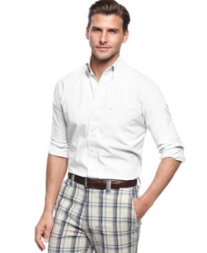 Izod Long Sleeve Solid Essential Shirt