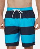 Nautica Men's Quick-dry Striped Board Shorts