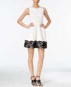 Calvin Klein Lace Fit & Flare Dress