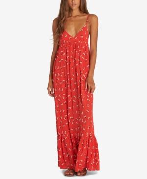 Billabong Juniors' Flamed Out Printed Maxi Dress
