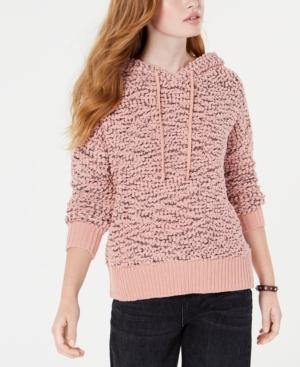 Hooked Up By Iot Juniors' Popcorn-knit Hoodie