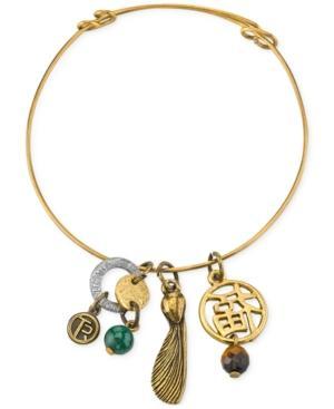 T.r.u. Two-tone Talisman Of Insight Charm Bracelet