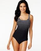 Reebok Multi-dot One-piece Swimsuit Women's Swimsuit
