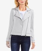 Vince Camuto French Terry Moto Jacket